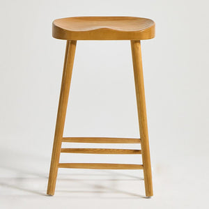Shaker Bar Stool - Oak