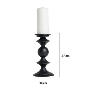 Sutton Pillar Candle Holder - Small