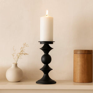 Sutton Pillar Candle Holder - Small