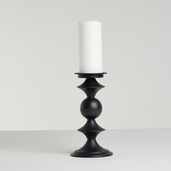Sutton Pillar Candle Holder - Small