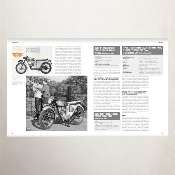 Triumph Motorcycles Book - 1937 to Today