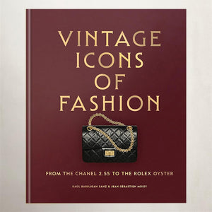 Vintage Icons of Fashion Book