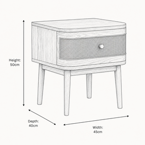 Westbury Bedside Table