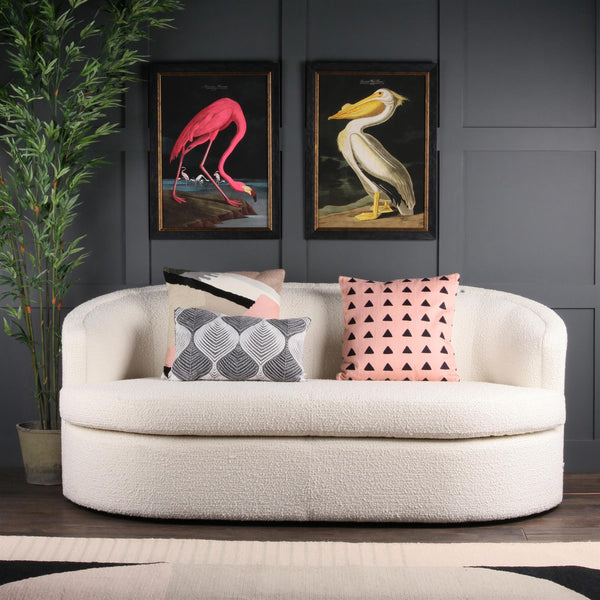 White Pelican Framed Wall Art x 70cm