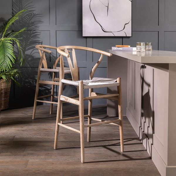 Wishbone Bar Stool