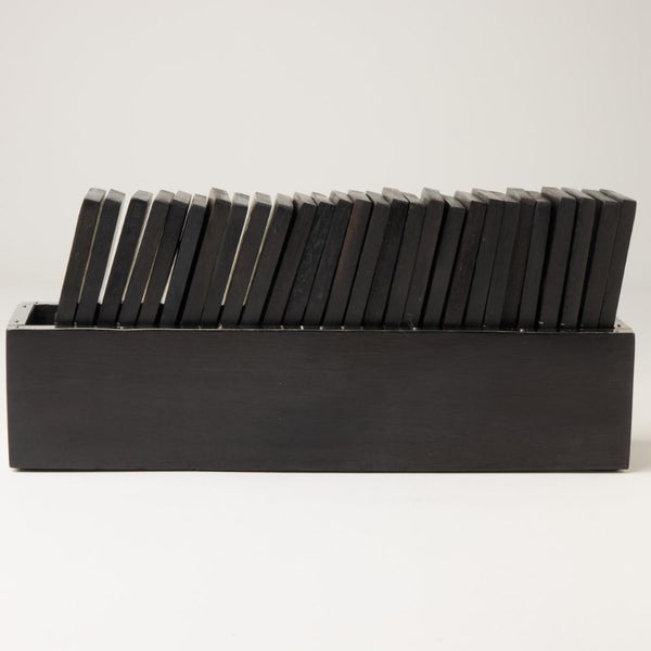 Wooden Dominoes Set