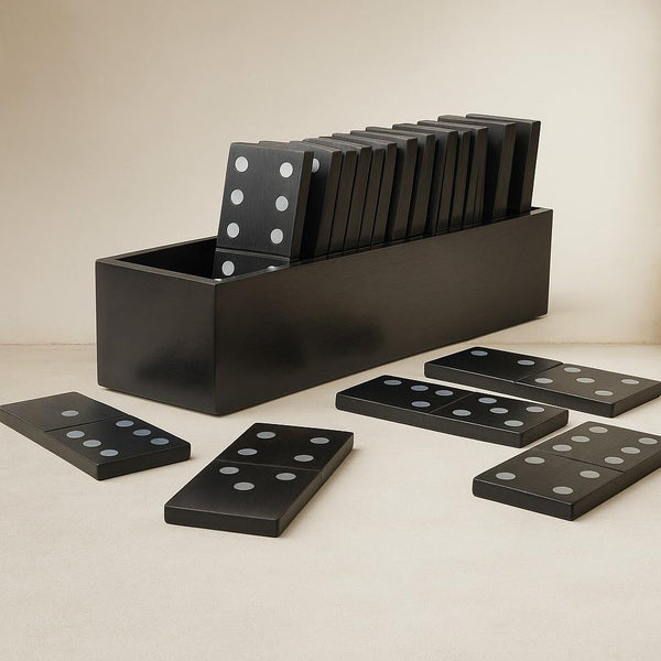 Wooden Dominoes Set