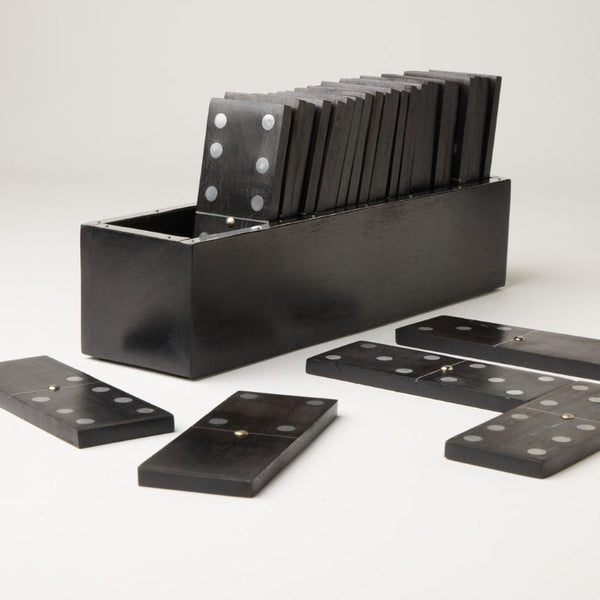 Wooden Dominoes Set