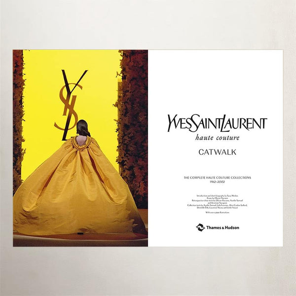 Yves Saint Laurent Catwalk Book