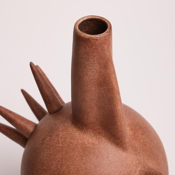 Zahara Vase - Brown