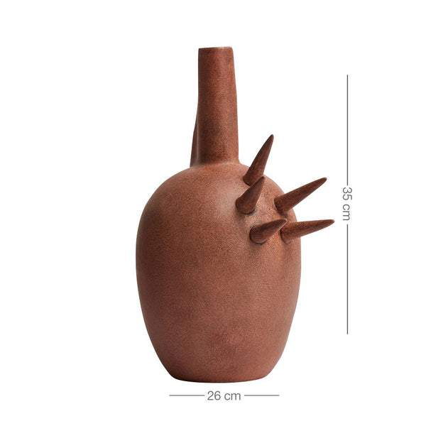Zahara Vase - Brown