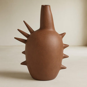 Zahara Vase - Brown