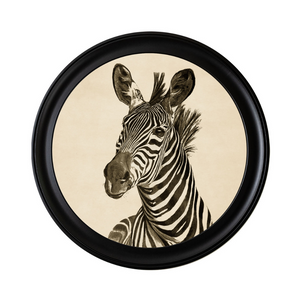 Zebra Framed Wall Art - Set of 2 x 120cm