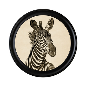 Zebra Framed Wall Art - Set of 2 x 70cm
